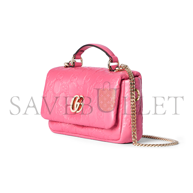 GUCCI GG MILANO SMALL TOP HANDLE BAG 806017 (21*12.5*6cm)